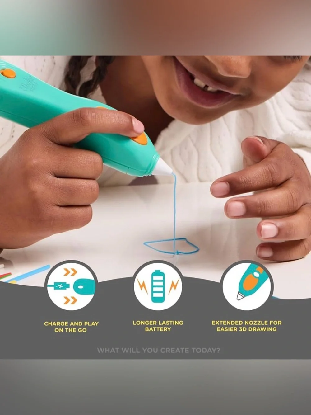 3Doodler Start+ Essentials 3D Pen Set For Kids, Easy To Use & Learn STEM Toy